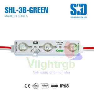 led module SID 3 bóng màu xanh lá