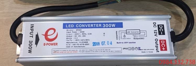 Nguồn E-Power 12V-300W