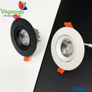 Đèn LED âm trần chỉnh hướng ENA mẫu DCE